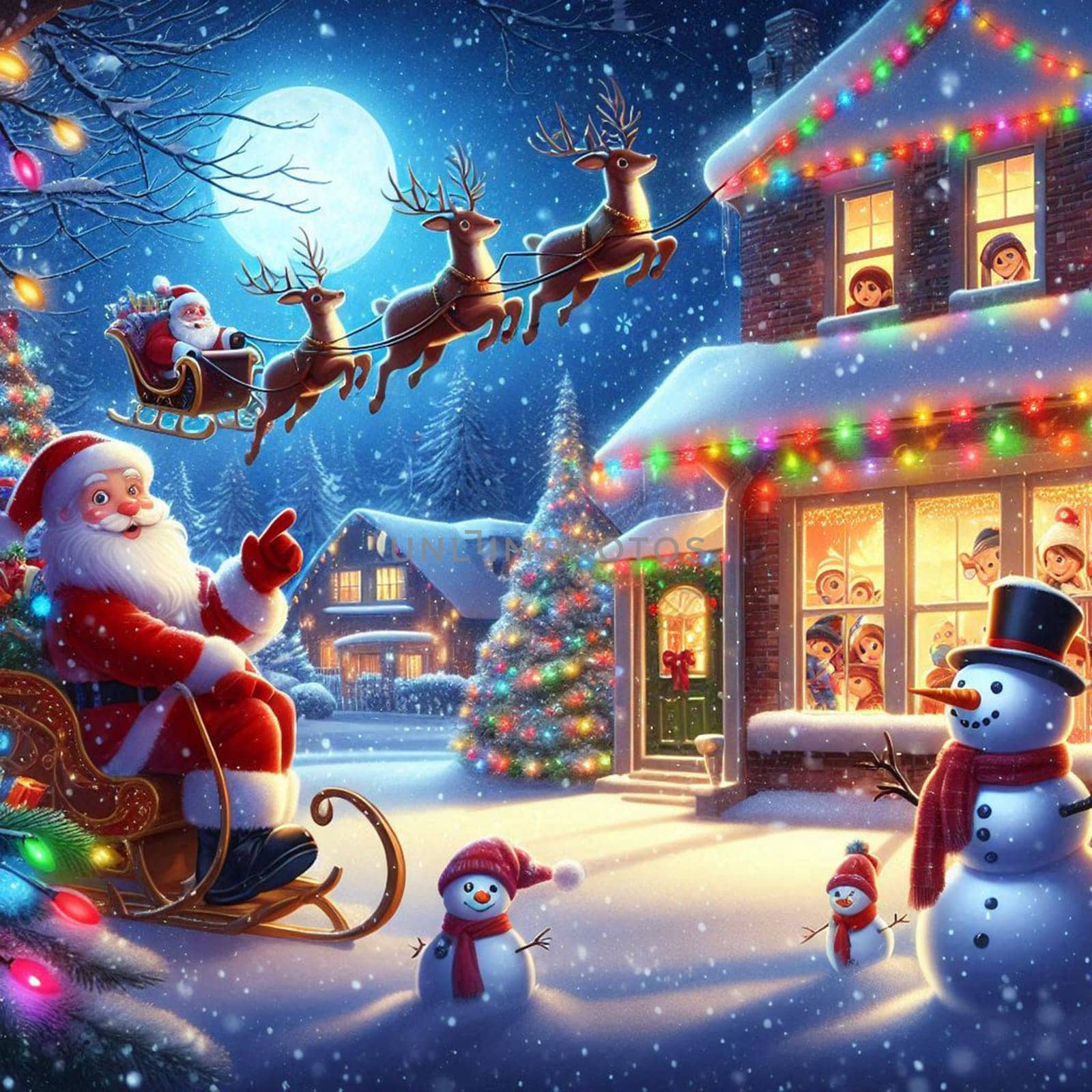 A Beautiful  Christmas picture of World