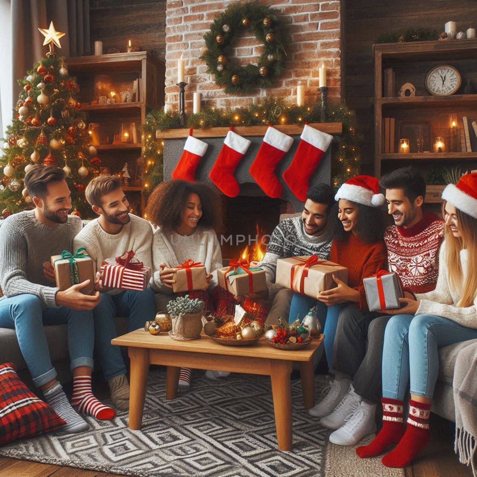 A Beautiful  Christmas picture of World