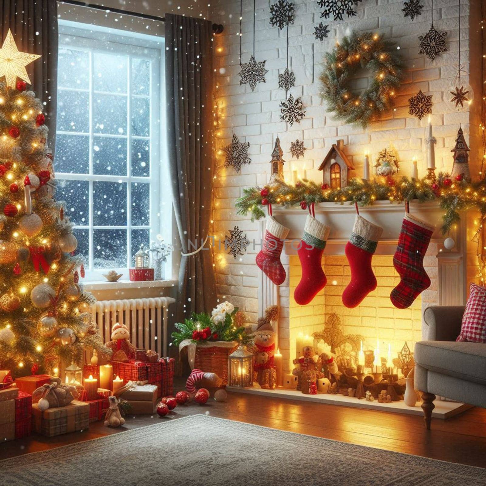 A Beautiful  Christmas picture of World
