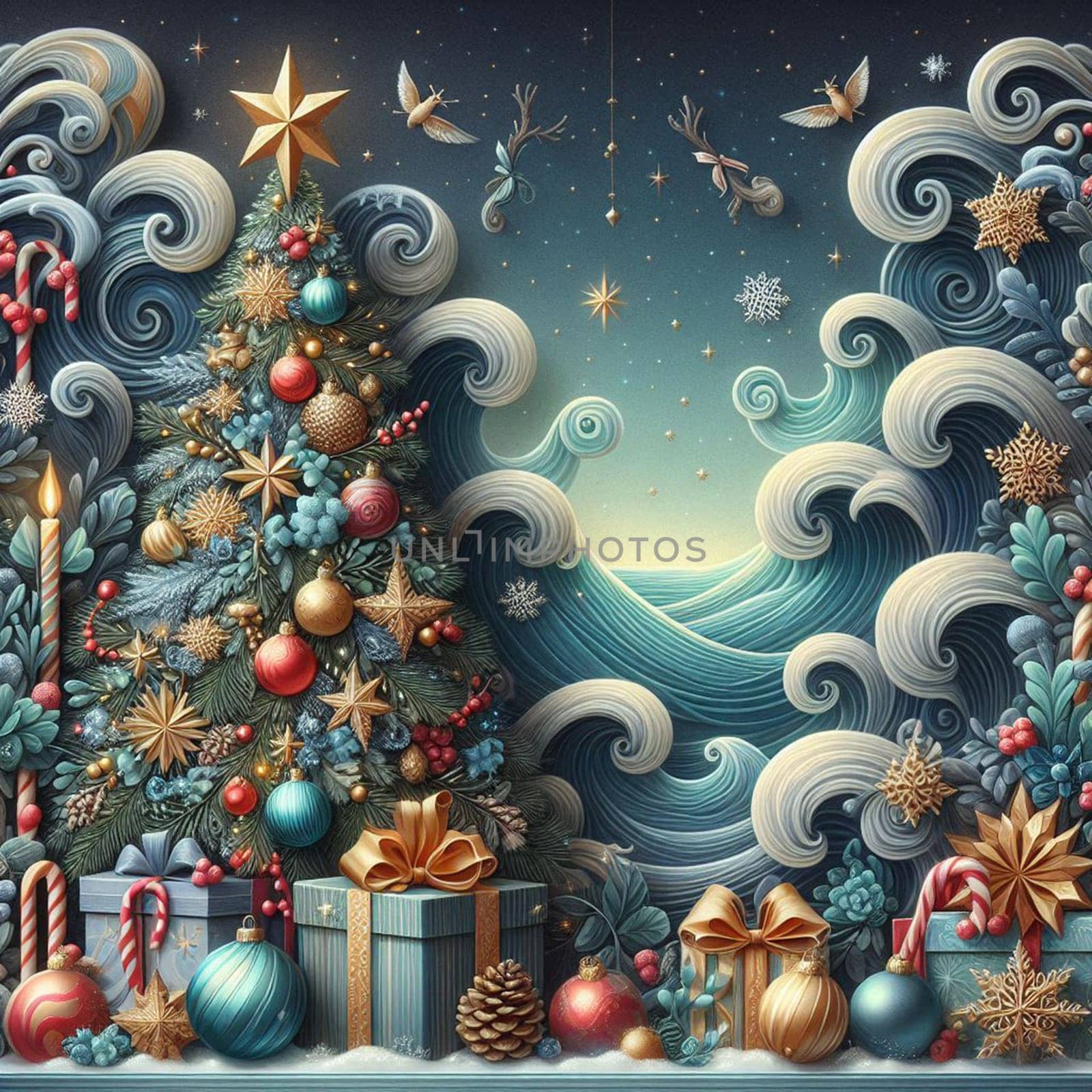 A Creative Christmas picture of World