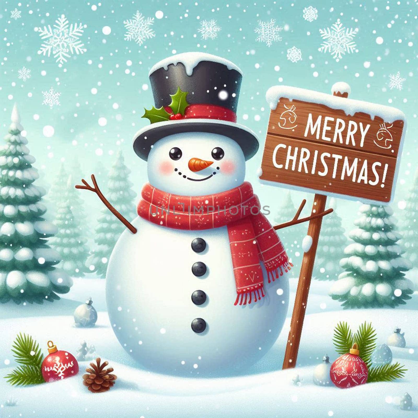 A Creative Christmas picture of World