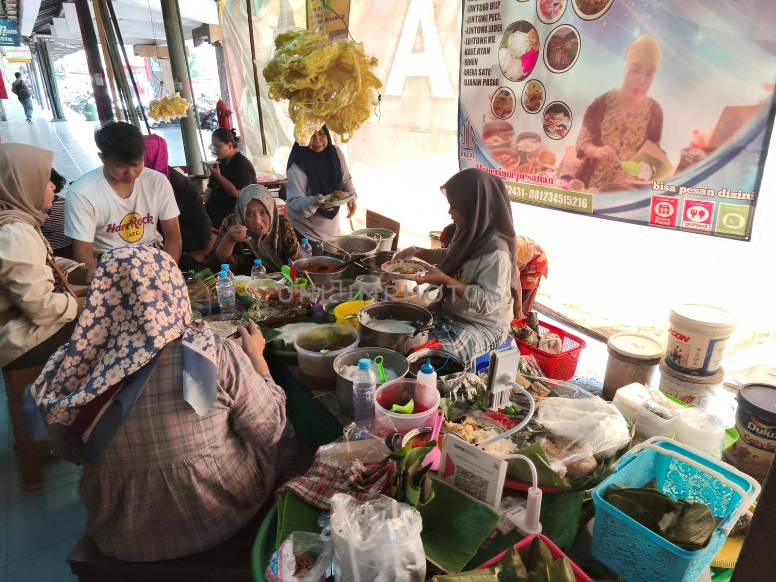 November 2, 2024. Surabaya, Indonesia. Savor authentic Madura delicacies at Pasar Atom. Our stall offers a delightful array of traditional treats, from savory snacks to sweet desserts. Taste the rich flavors of Madura, right in the heart of Surabaya.