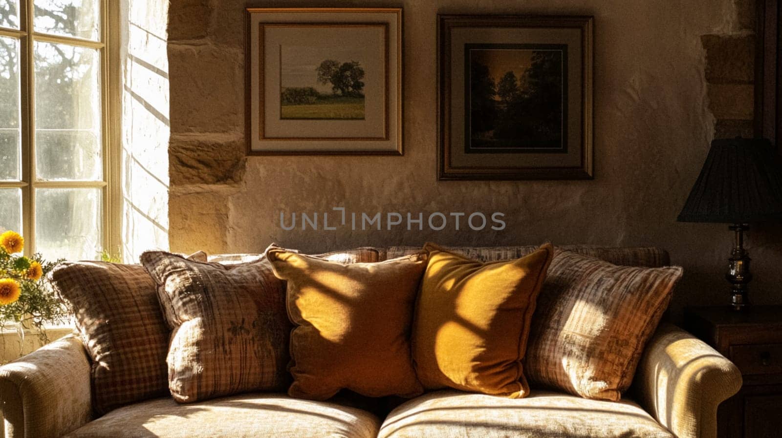 Country cottage decor, Cotswolds style interior design, furniture and home decor in elegant English country house style idea