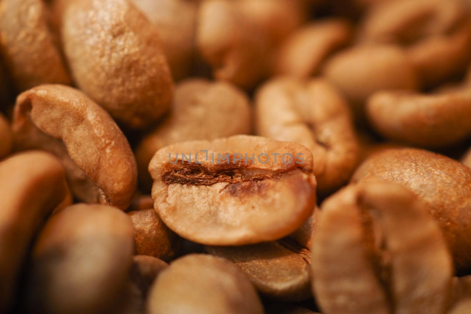Beautifully textured raw coffee beans that showcase rich details, vibrant colors, and allure