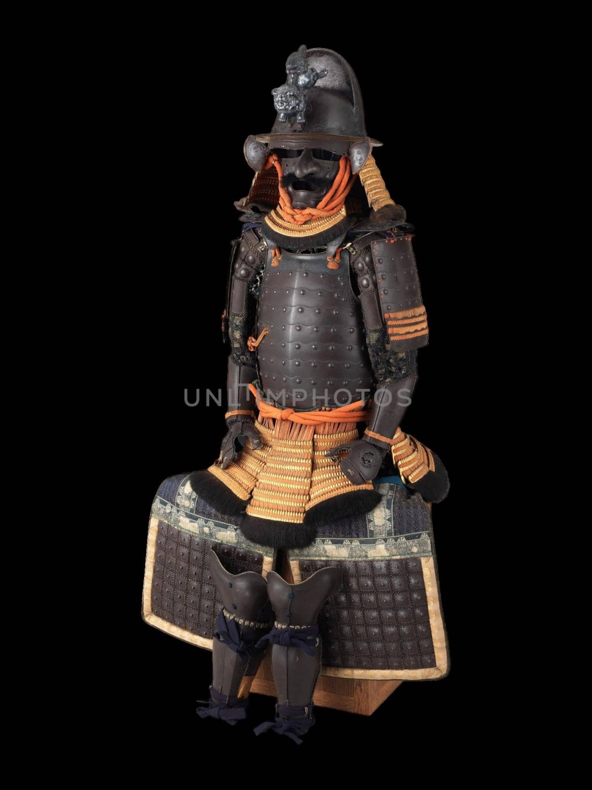 18th-century Japanese samurai armor (gusoku) is a testament to the exquisite craftsmanship and rich cultural heritage of the samurai warrior class. The armor set, composed of a helmet (kabuto)