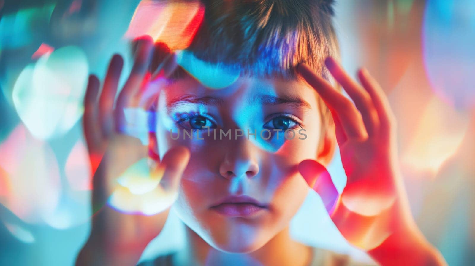 Representation Of Sensory Overload In Autism Child
