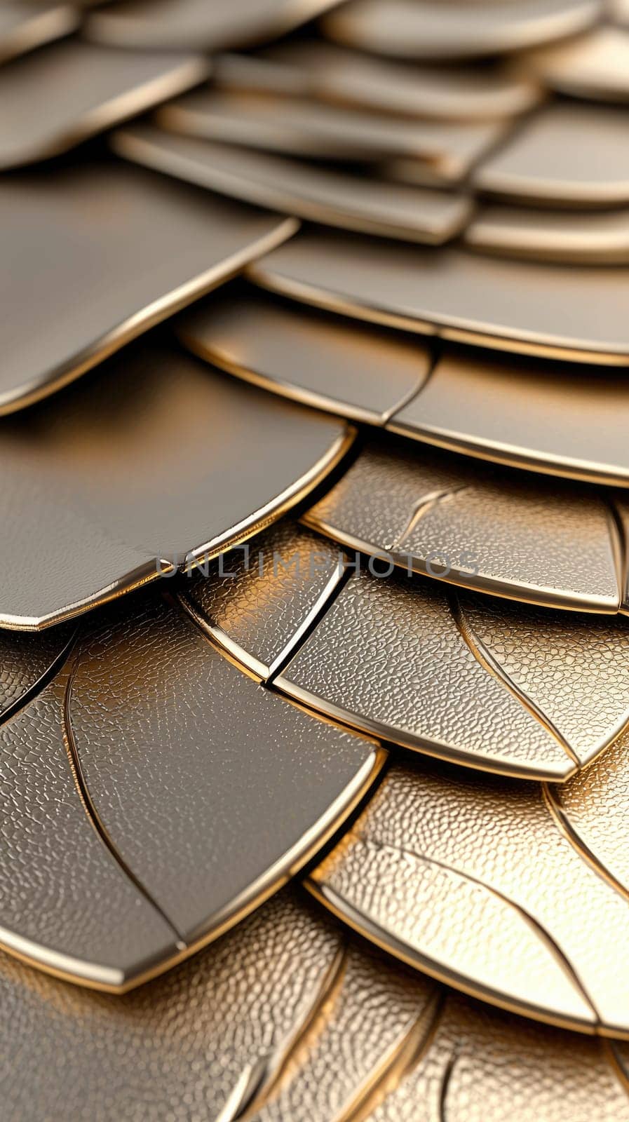 Golden scale design: abstract texture, shimmering background, artistic banner, creative template, luxurious postcard, invitation layout, elegant flyer, decorative poster, textured wallpaper