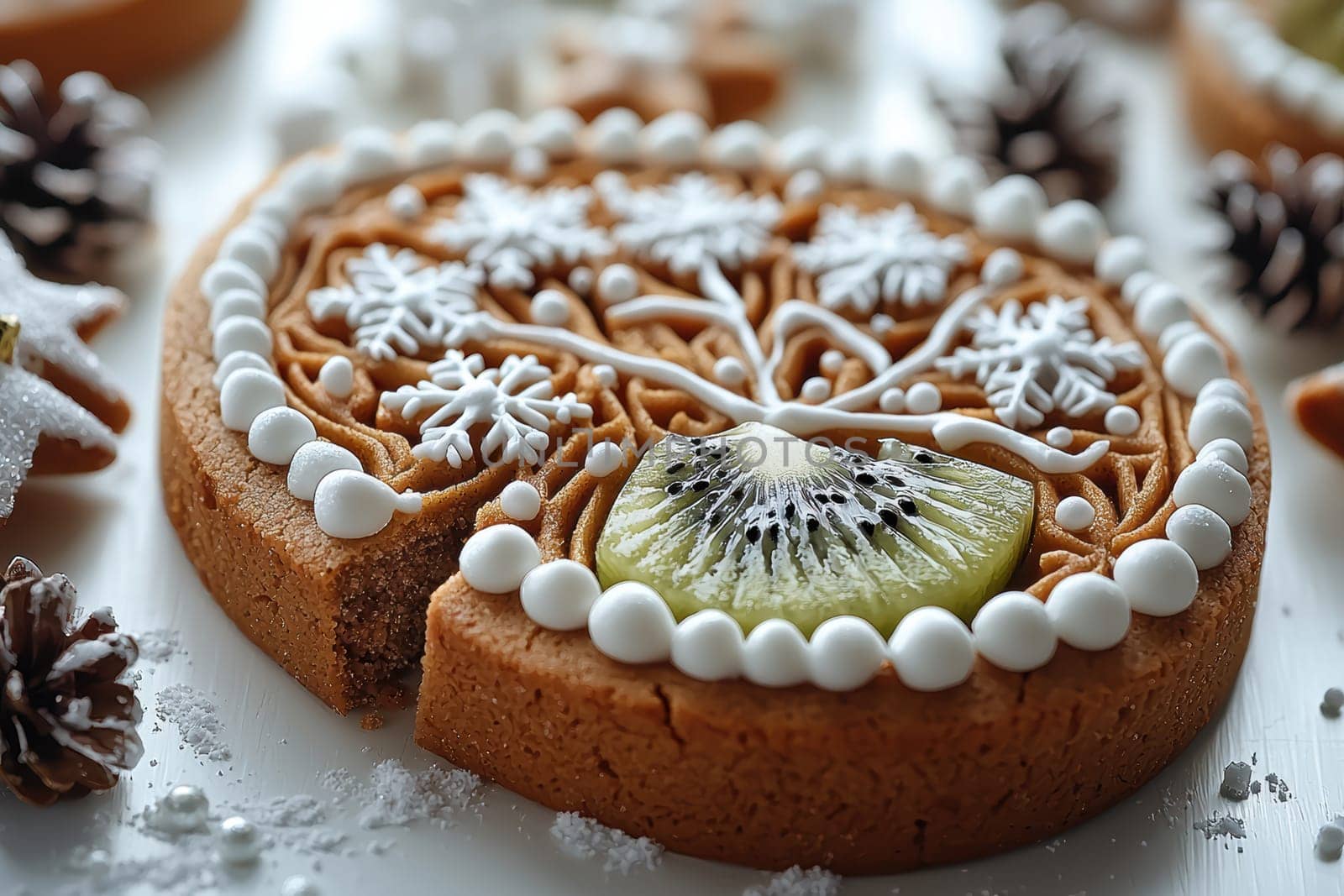 This deliciously decorated gingerbread cookie is perfect for making your holiday celebrations extra special