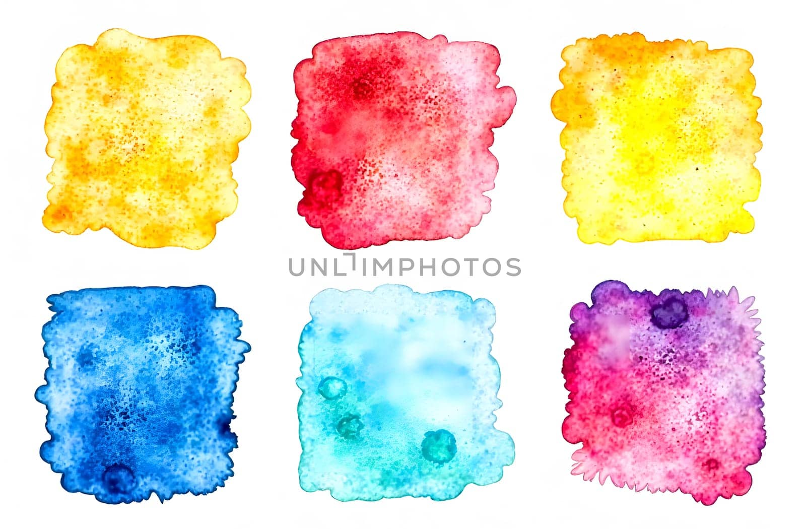 Brightly colored squares in yellow, red, blue, and pink provide a lush texture, perfect for various creative applications.