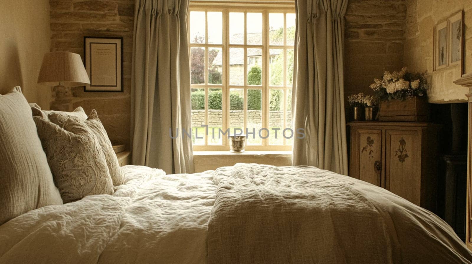 Country cottage decor, Cotswolds style interior design, furniture and home decor in elegant English country house style idea