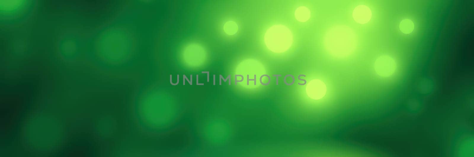 Soft green orbs illuminate a blurred background, creating a dreamy and enchanting ambiance. The scene evokes a sense of tranquility and wonder.