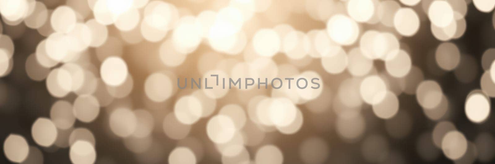 Soft, glowing bokeh lights fill the scene, creating a warm and enchanting ambiance during a celebration in the city. The lights reflect joy and excitement throughout the night.