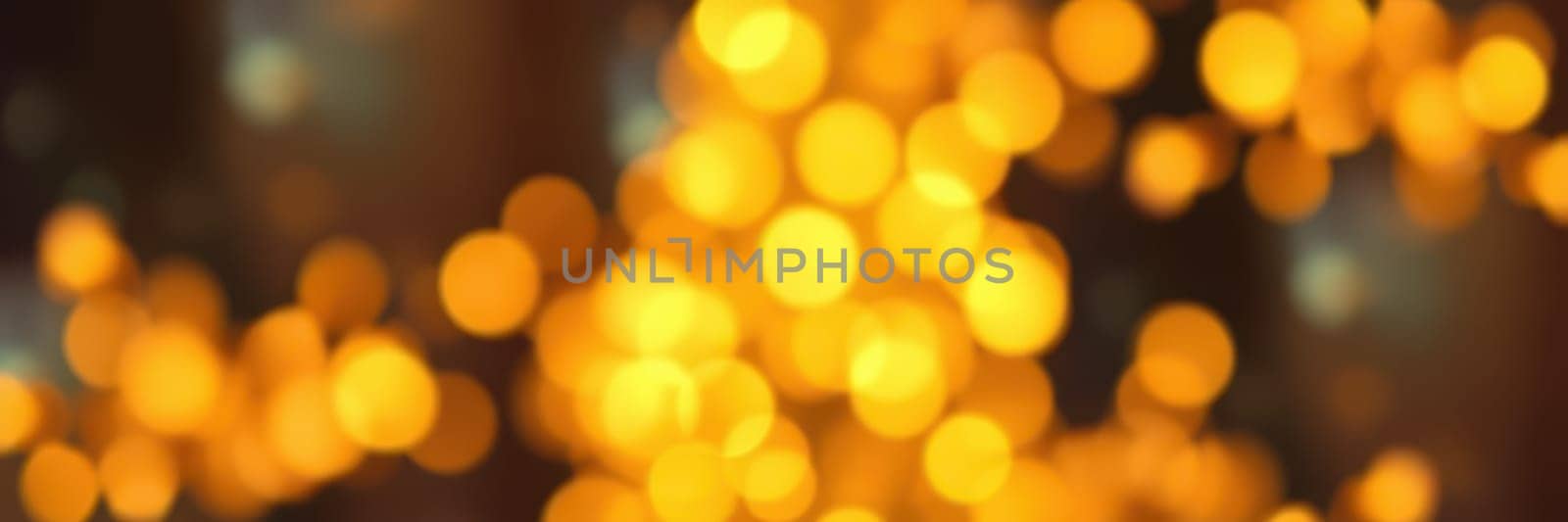 Soft, glowing bokeh lights fill the scene with a warm ambiance, perfect for a nighttime gathering. The lights sparkle and shimmer, enhancing the festive mood.