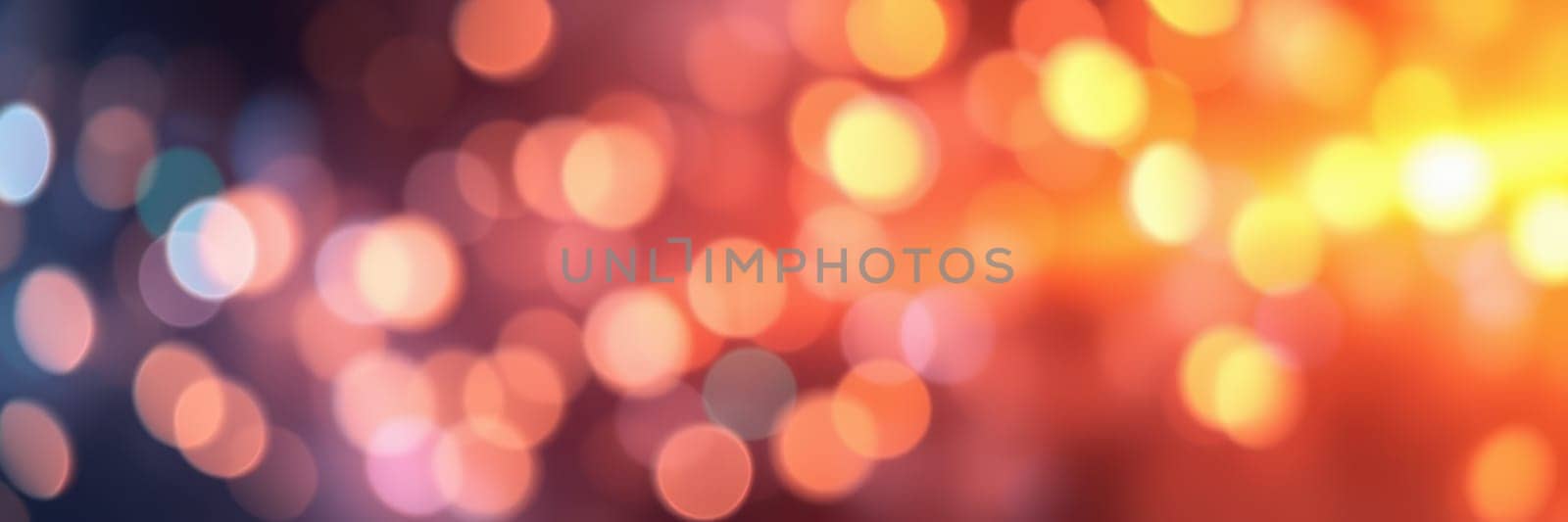 Bright, blurred circles of light form a lively backdrop for a festive event at night, enhancing the celebratory mood with warm tones and sparkling hues.