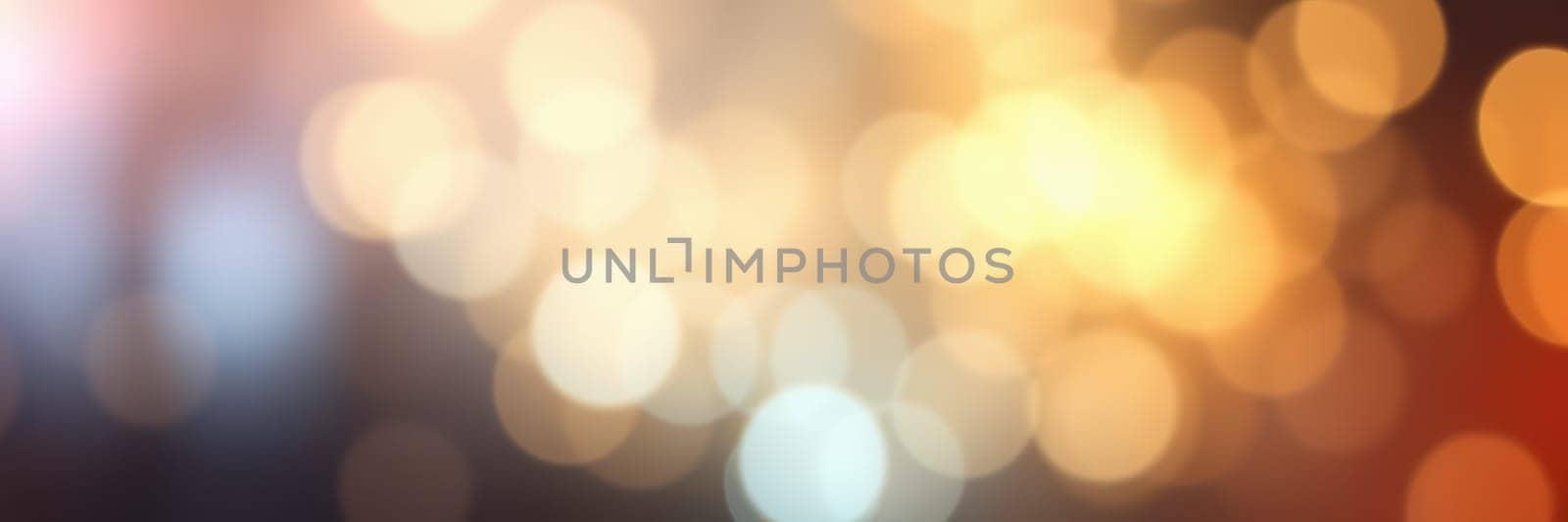Soft, colorful circles of light create a beautiful bokeh effect, enhancing the ambiance of an evening gathering with warmth and joy. Perfect for festive occasions.