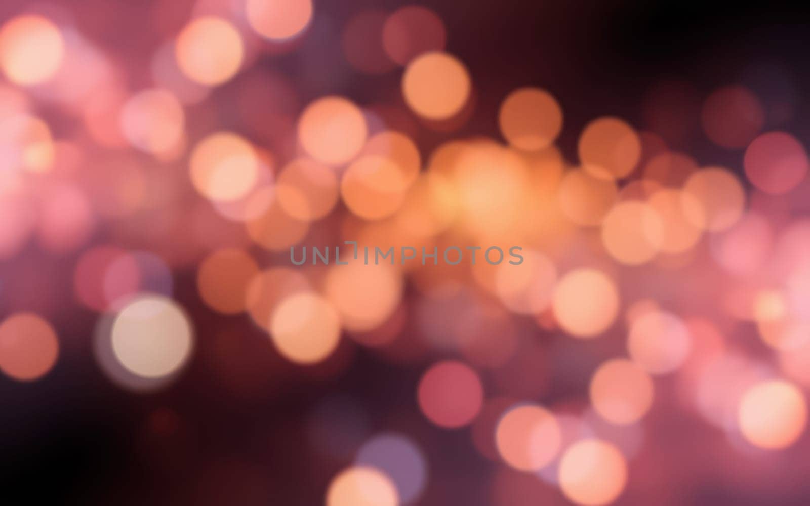 Soft, glowing bokeh lights blend in shades of orange, pink, and white, creating a dreamy atmosphere. This vibrant display captures the joy of a festive evening gathering.
