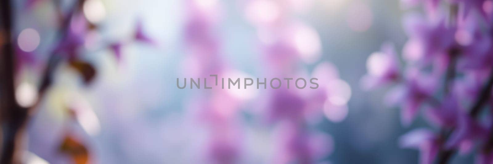 Delicate pink flowers bloom vibrantly in a lush garden during a spring morning. Soft sunlight filters through the petals, creating a serene atmosphere.