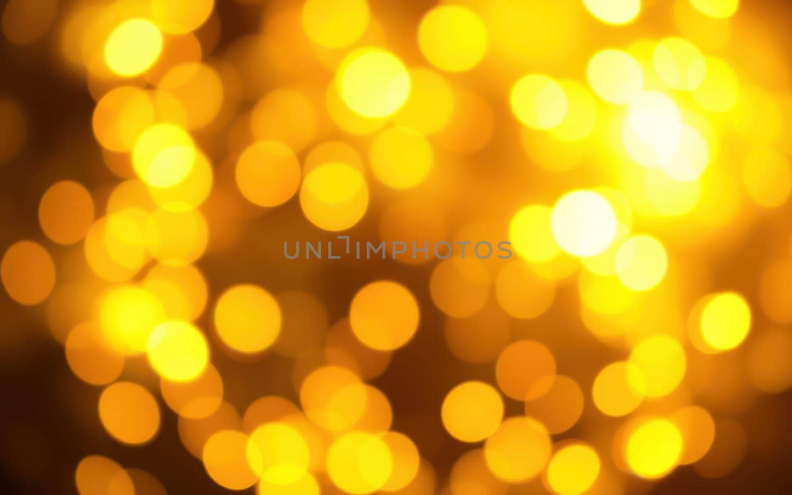 Soft, glowing golden lights blur together, enhancing the ambiance for gatherings or festivities. The warm tones evoke feelings of joy and excitement during nighttime events.