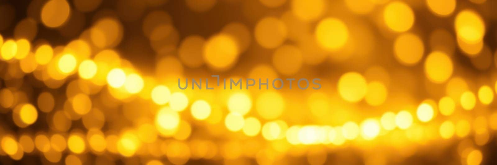 Soft golden bokeh lights fill the background during a festive gathering, creating a warm ambiance that enhances the joyful atmosphere of the evening celebration.