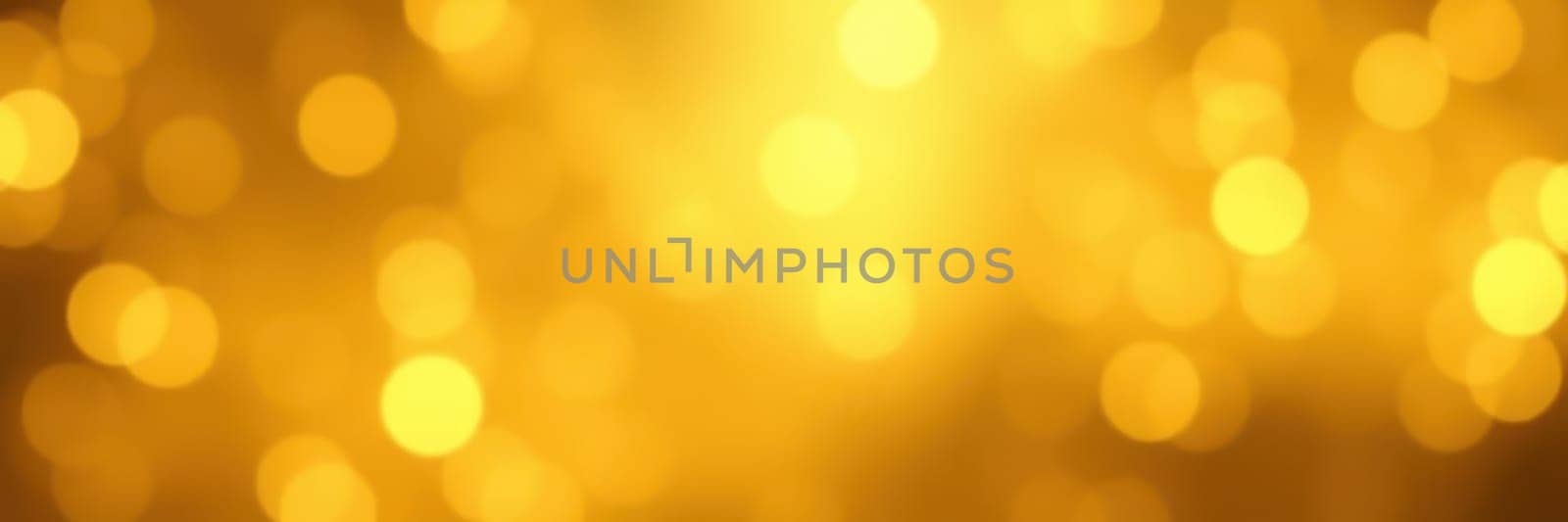 Vibrant golden bokeh glimmers softly, creating a warm and inviting ambiance, perfect for festive occasions or special celebrations during the evening.