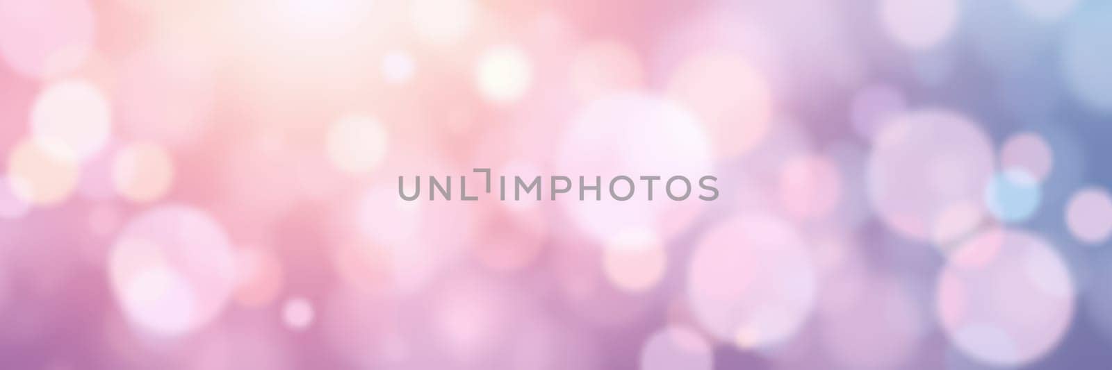 Soft bokeh lights illuminate a pastel background, creating a calming and dreamy atmosphere perfect for a festive celebration or special event.