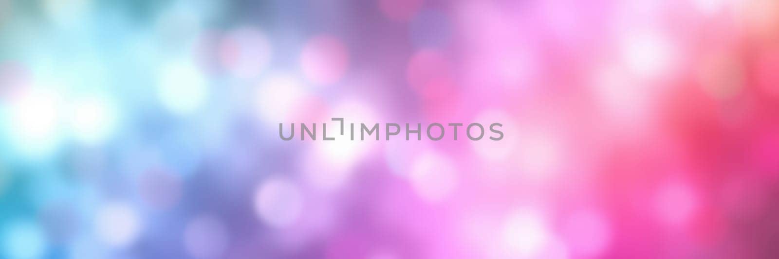 A mixture of soft, colorful hues creates a dreamy background. Blurred lights in shades of pink, purple, and blue blend harmoniously, creating a vibrant atmosphere.