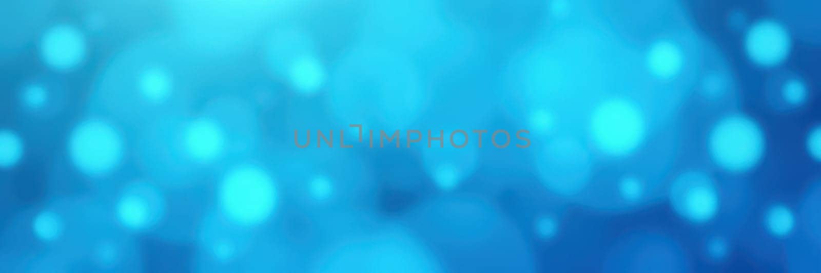 This vibrant blue background features smooth gradients and soft bokeh effects, evoking a peaceful and calming ambiance perfect for various creative projects.