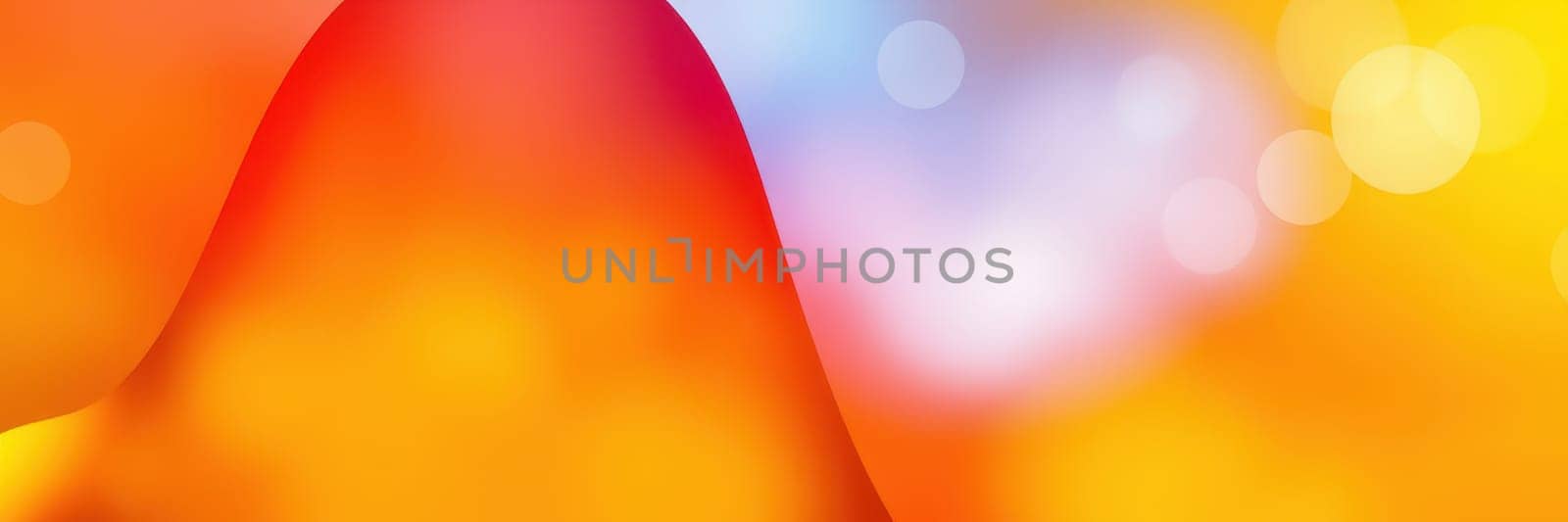 Vivid orange and red tones create an energetic design with smooth gradients and soft focus areas, evoking warmth and enthusiasm. This colorful display captivates the viewer's attention.