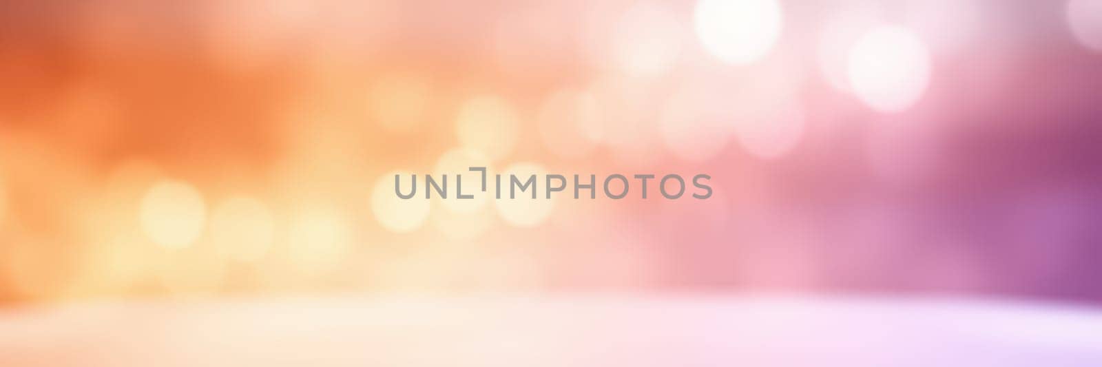 Colorful, blurred lights create a soft and dreamy atmosphere in an urban environment during the evening, evoking a sense of tranquility and charm.