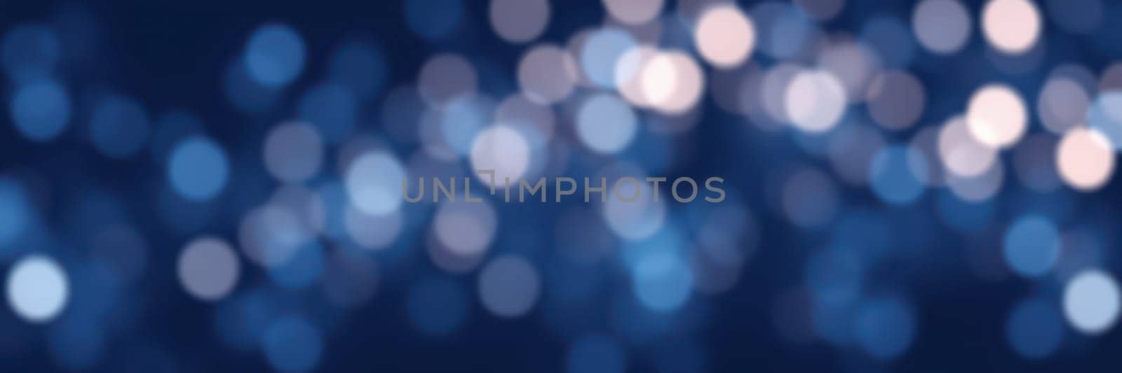 Delicate orbs of blue and white light blend seamlessly, forming a soothing bokeh effect that enhances any atmosphere with its gentle glow and peaceful vibes.