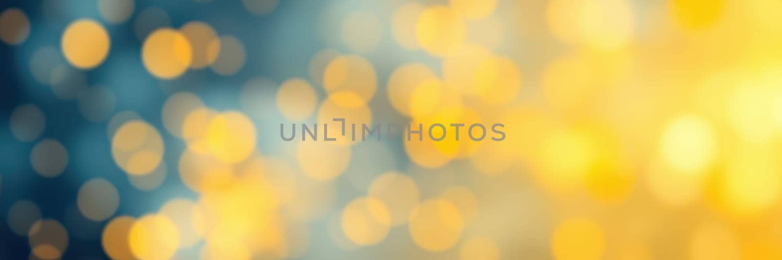 Bright bokeh lights in shades of blue and gold fill the background, evoking a sense of joy during nighttime festivities and celebrations in a vibrant setting.