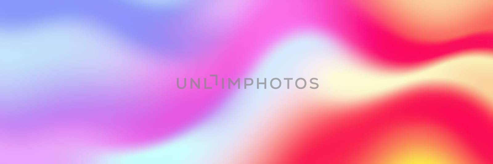 A vibrant blend of colors creates an abstract backdrop with smooth gradients flowing seamlessly. Shades of pink, blue, and yellow merge harmoniously, evoking a sense of calmness.