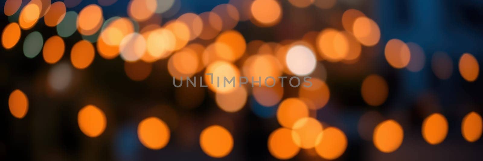 Soft, warm lights create a magical atmosphere during an evening event, illuminating the surroundings and enhancing the festive spirit as people enjoy the night.
