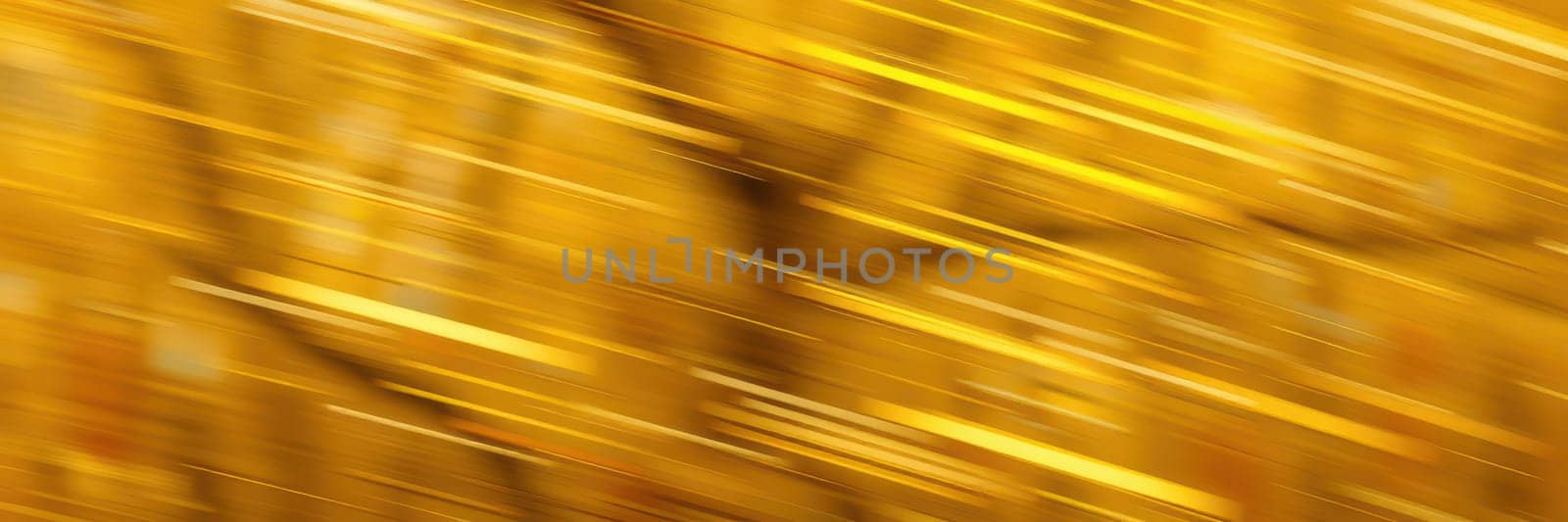 Bright golden lines streak across a background, creating a dynamic and warm atmosphere. The vibrant motion gives a lively feel, ideal for various artistic uses.