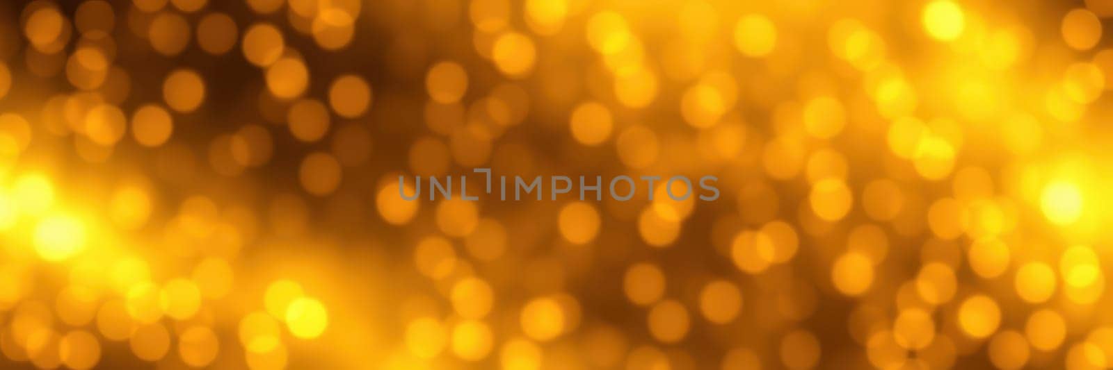 Soft, glowing golden lights fill the backdrop, creating a warm and inviting atmosphere. The bokeh effect enhances the festive mood during a gathering or celebration.