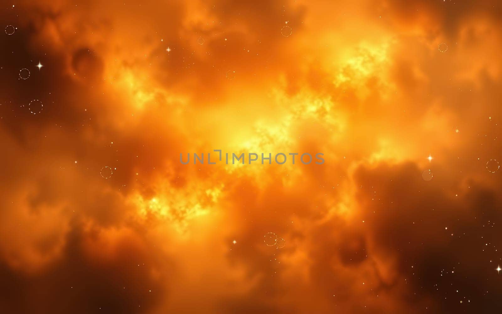 Fiery orange and yellow flames rise dramatically against swirling dark smoke, creating an intense visual display that lights up the night sky in a mesmerizing way.