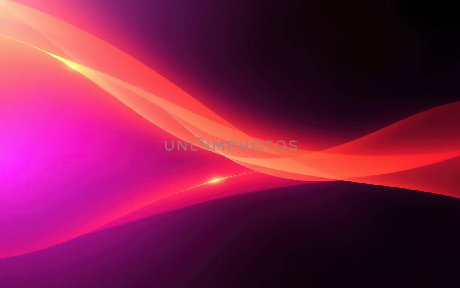 Vivid waves of pink and purple hues swirl gracefully across a dark background, creating a mesmerizing and dynamic visual effect that captivates and engages.