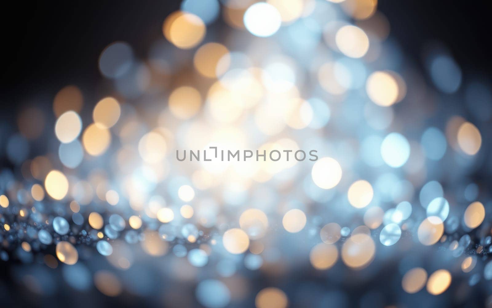 Soft light orbs dance in a blurred manner, creating a magical ambiance in a softly lit setting, likely during an evening gathering or celebration.