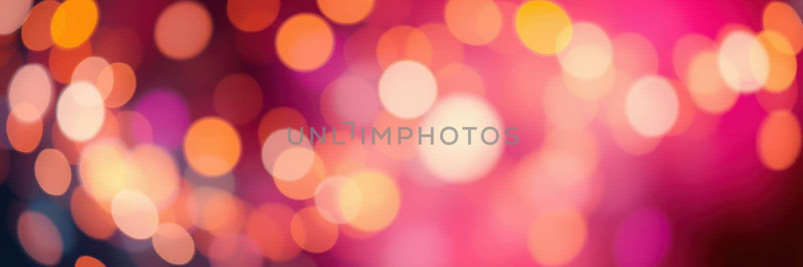 Bright, colorful bokeh lights fill the background, creating a lively ambiance during a festive evening gathering, perfect for celebrating with friends and family.