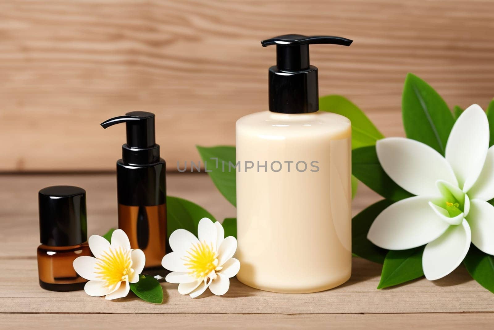 A set of handmade natural cosmetics