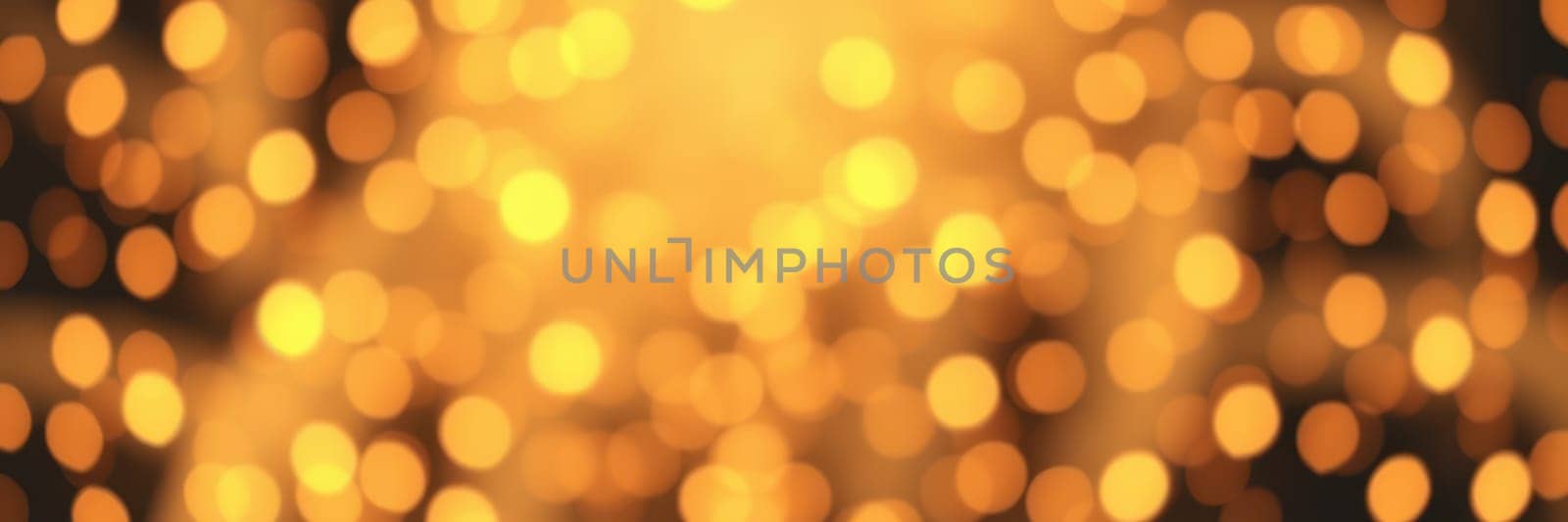 Warm, golden bokeh lights shimmer softly, adding beauty and enchantment to a joyful evening celebration. The ambiance is filled with excitement and festivity.