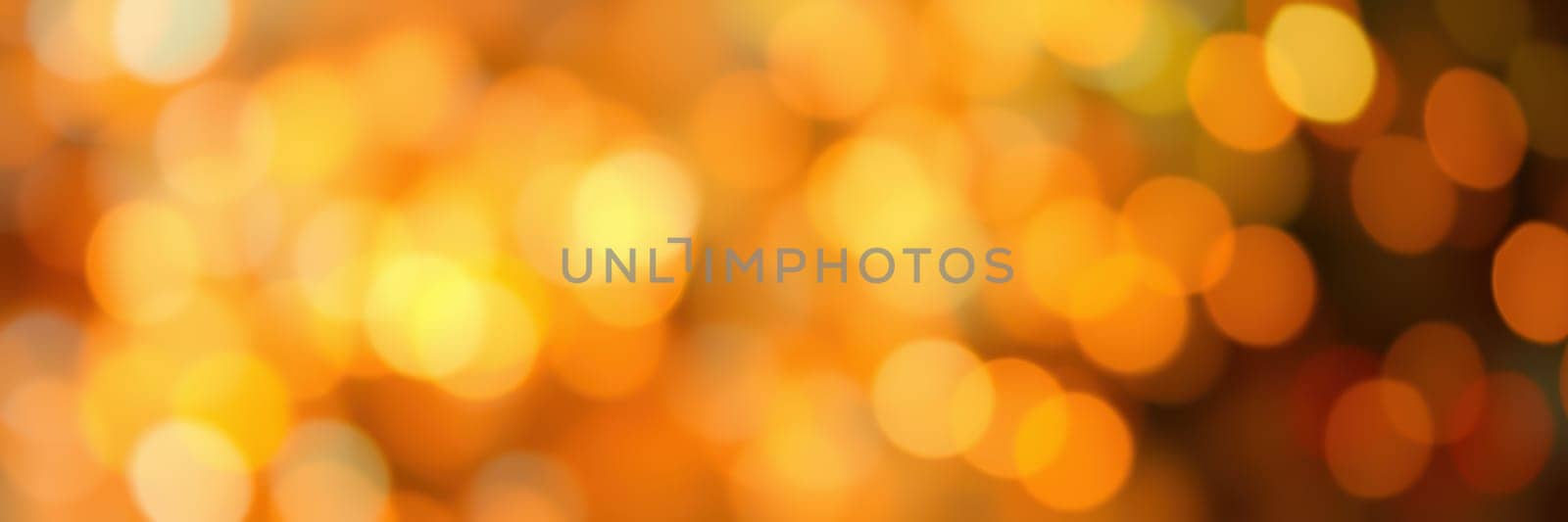 The scene features a rich array of soft golden bokeh lights, creating a warm ambiance. This captivating visual highlights the festive spirit often experienced during evening gatherings.