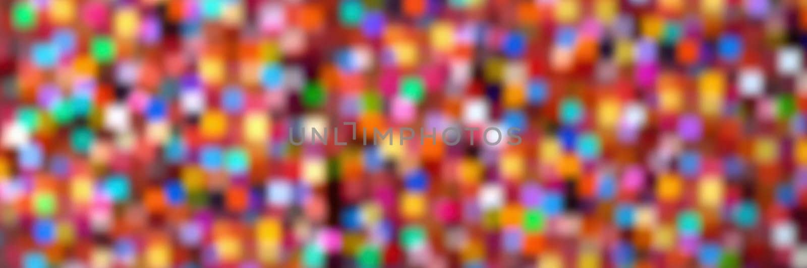 Bright, colorful dots fill the space with a cheerful and vibrant pattern, evoking a sense of celebration and creativity. This energetic composition draws the eye.