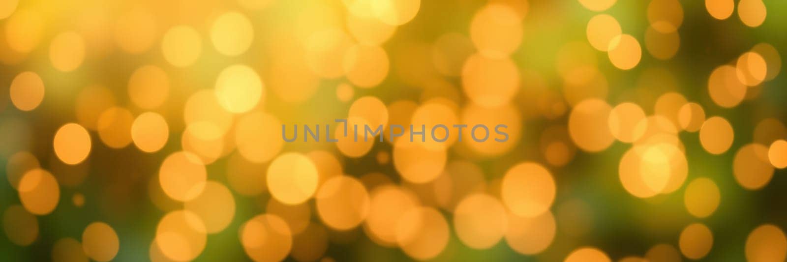 Soft golden lights form a captivating bokeh effect, enhancing the cheerful ambiance of an outdoor celebration held under the stars in the evening.