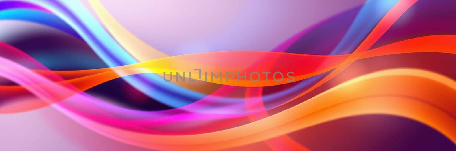 Swirling patterns of bright colors blend seamlessly to form an eye-catching abstract design. The flowing lines showcase a dynamic interplay of warm and cool hues, promoting an energetic feel.