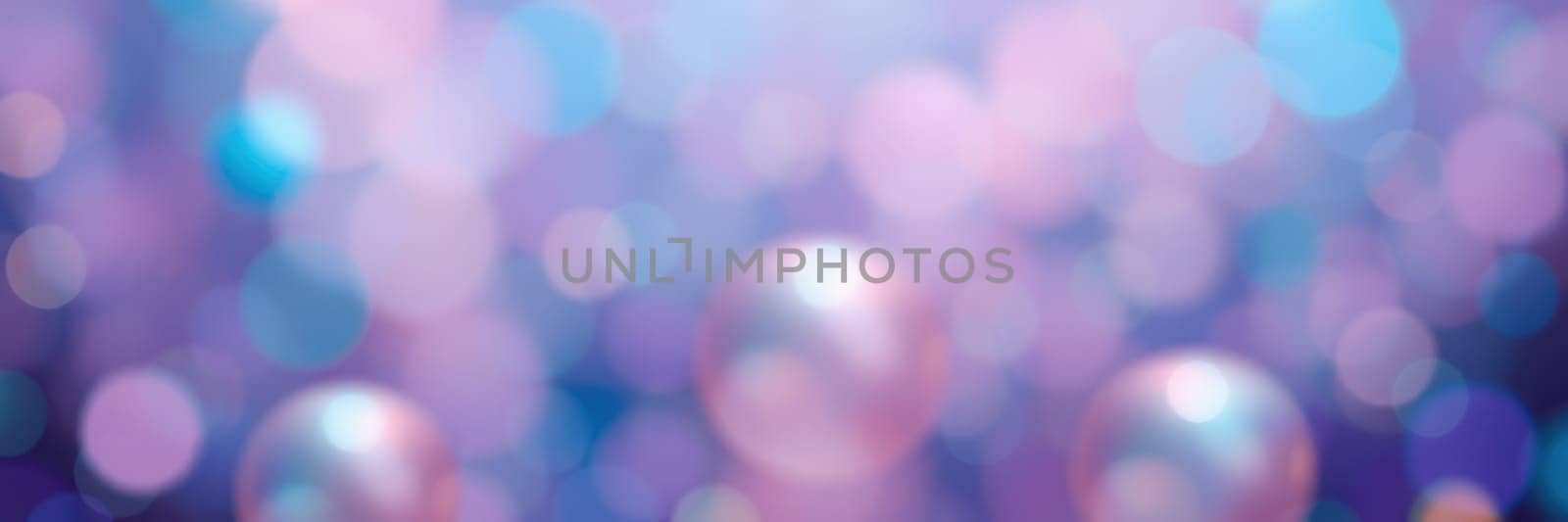 Soft, blurred colors create a dreamy background filled with shimmering lights. The atmosphere evokes a sense of celebration and joy, perfect for festive occasions.
