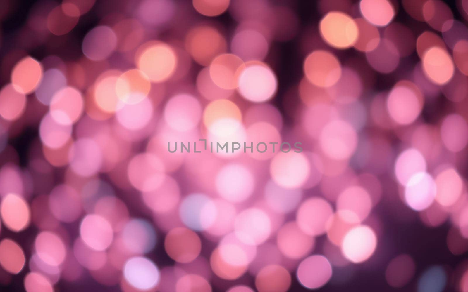 Vibrant bokeh lights in shades of pink and purple fill the background of a festive nighttime gathering, creating a whimsical and enchanting ambiance for attendees.