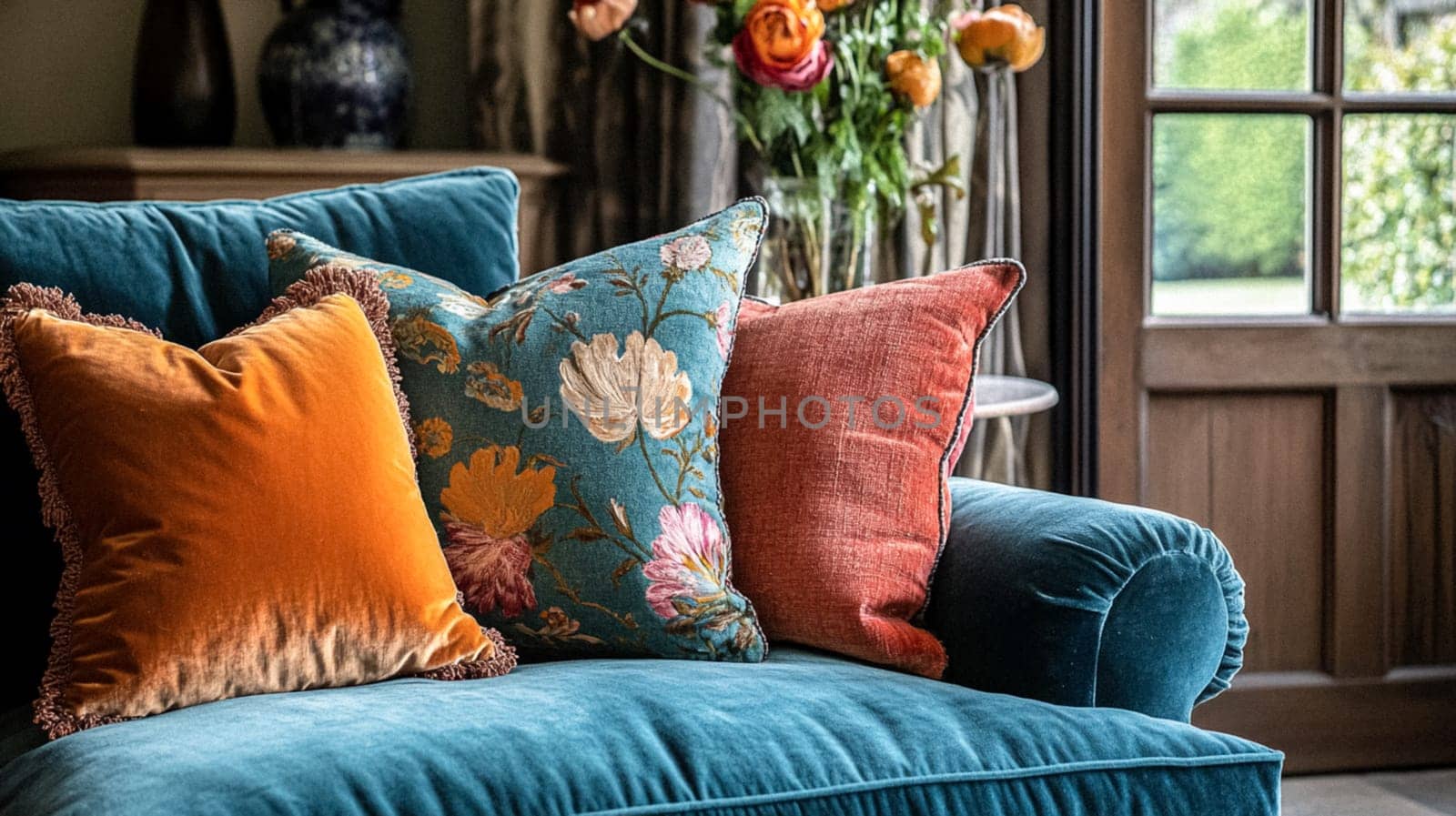 Country cottage decor, Cotswolds style interior design, furniture and home decor in elegant English country house style idea