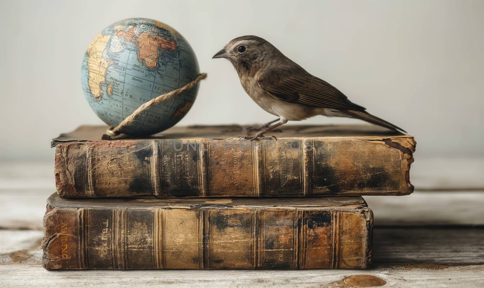 Symbol of knowledge and education, book on abstract background. Selective focus.
