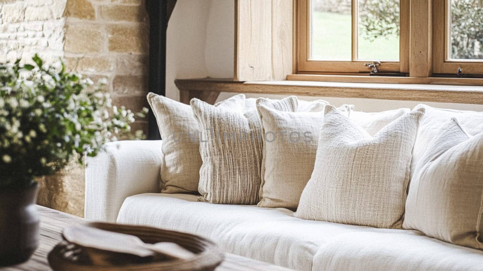 Country cottage decor, Cotswolds style interior design, furniture and home decor in elegant English country house style idea